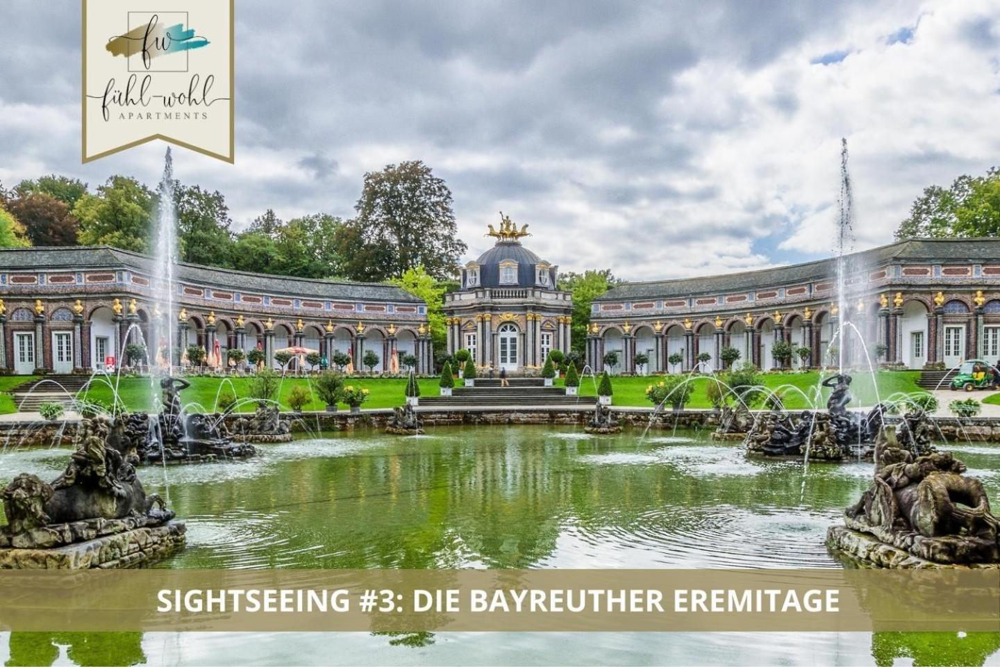 Semper Suite No1 - 2Zi Fewo 1-4 Pers, Balkon, Parkplatz, Hofgartennaehe Байройт Екстер'єр фото